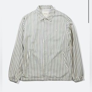 Native North Striped Herringbone Coach Fisherman Jacket Scandinavian Size M